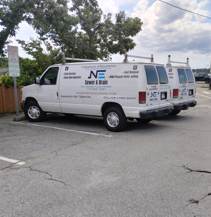 new england sewer and drain company vans